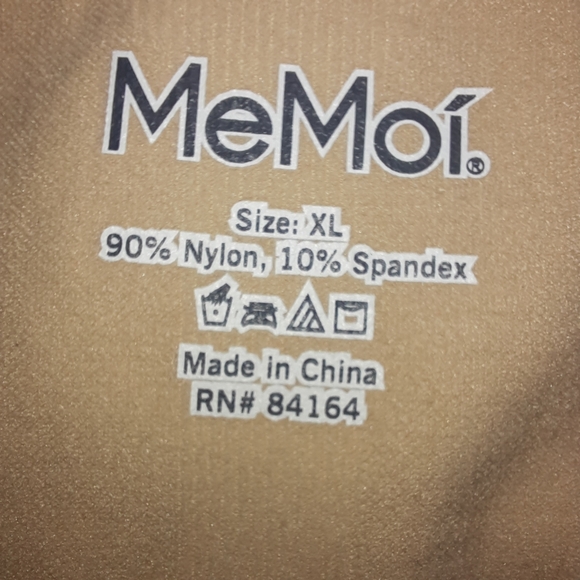 MeMoi SlimMe 2 Shaping Camis Nude/Black SZ XL - Picture 6 of 11